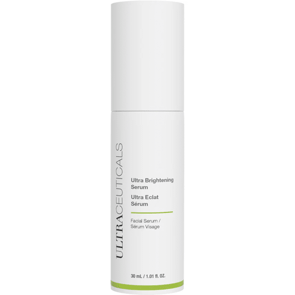 The Ultra Brightening Serum targets dull and uneven skin complexions.